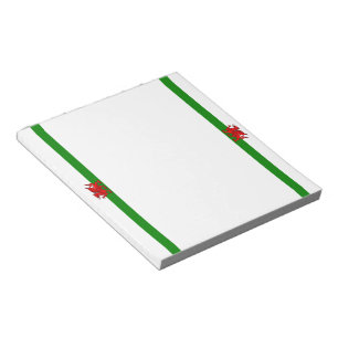 Bloc-note Drapeau gallois