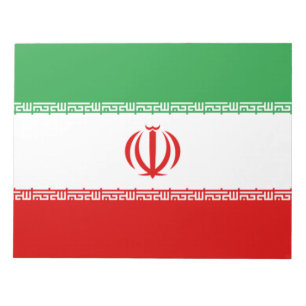 Bloc-note Drapeau iranien (Iran) (Persan)