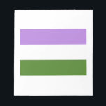 BLOC-NOTE DRAPEAU OFFICIEL GENDERQUEER FIDE<br><div class="desc">Si la vie était un T-shirt, ce serait totalement gay ! Parcourez plus de 1 000 modèles GLBT Humour, Pride, Equality, Slang, & Marriage. Le vêtement le plus unique Gay, Lesbian Bi, Trans, Queer, et Intersexed sur le web. Tout, de GAY à Z @ www.GlbtShirts.com TROUVEZ-NOUS SUR : LE WEB...</div>