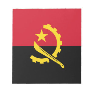 Bloc-note Drapeau patriotique angolais