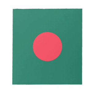 Bloc-note Drapeau patriotique bangladais