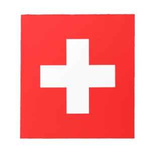 Bloc-note Drapeau suisse (Suisse)
