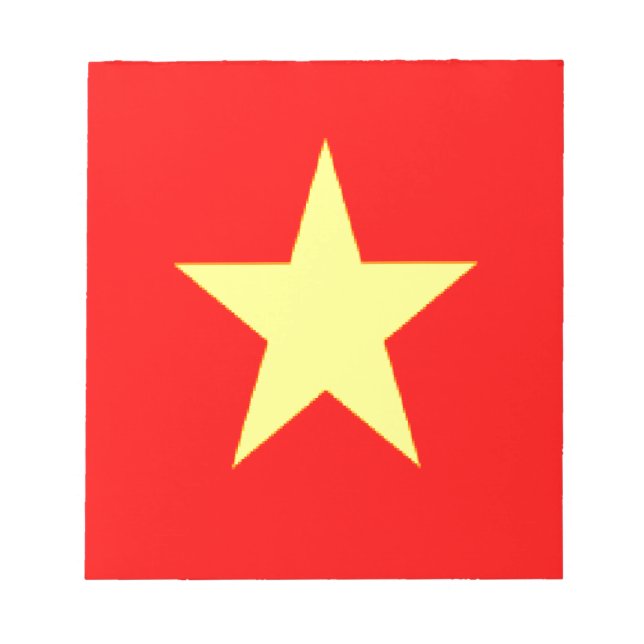Bloc-note drapeau vietnam (Devant)