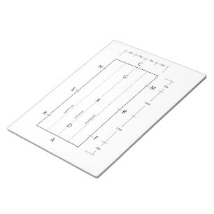 Bloc-note Dressage Arena Modèle Cheval équitation