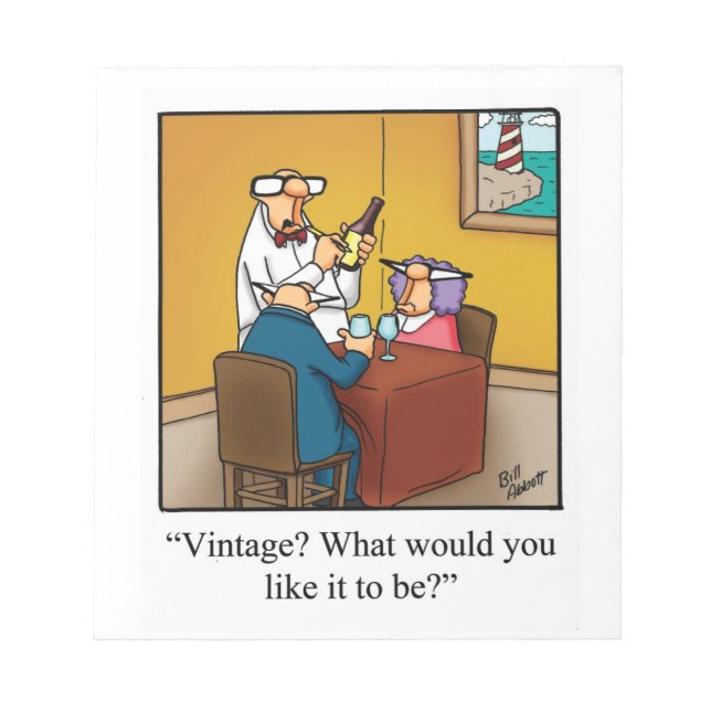 Bloc-note Drôle Wine Journal "Spectickles" Cadeau (Devant)