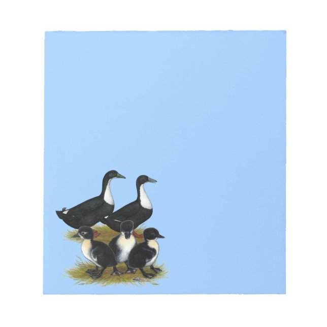 Bloc-note Duck Family (Devant)