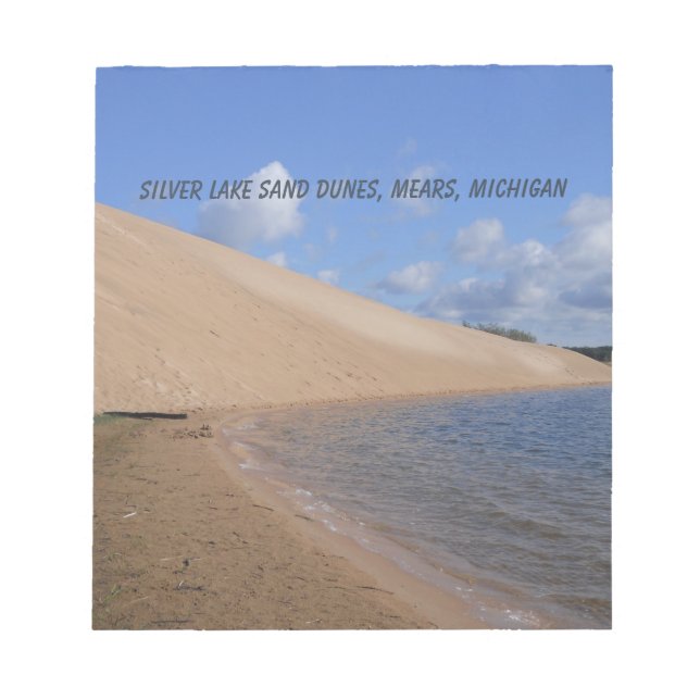 Bloc-note Dunes de Silver Lake, Mears, Michigan (Devant)