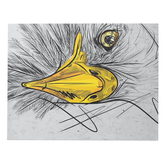 Bloc-note Eagle croquis Face Art (Devant)