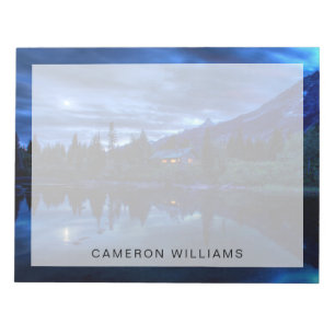 Bloc-note Eau Jenny Lake Grand Teton National Park