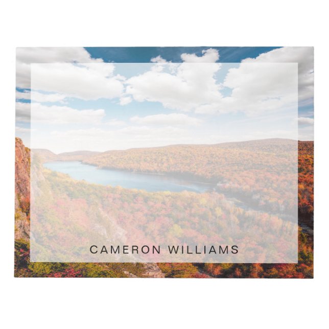 Bloc-note Eau | Porcupine Mountains Michigan (Devant)