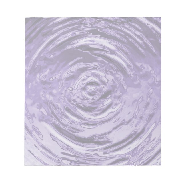 Bloc-note Eau Violet (Devant)