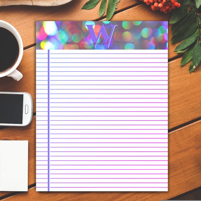 Bloc-note Écluses multicolores (Créateur téléchargé)