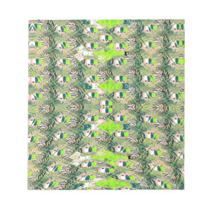 Bloc-note Eco Africa Motif - Art Africain Inspiré Par La Nat