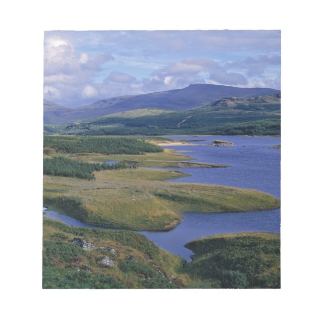 Bloc-note Écosse, Highland, Wester Ross, Loch Garry. Un (Devant)