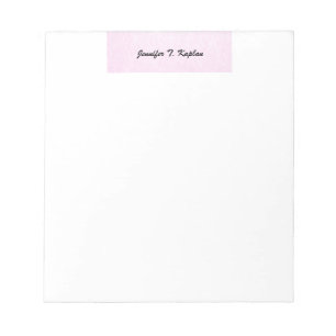 Bloc-note Écriture manuscrite Moderne Minimaliste Simple