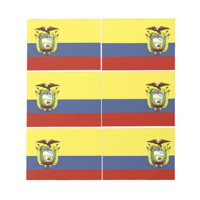 Bloc-note ecuadoriflag (Devant)