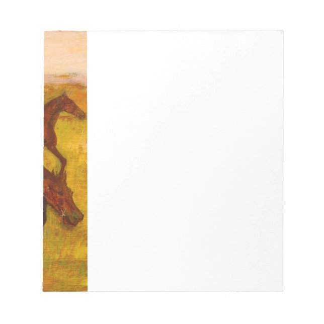 Bloc-note Edgar Degas avant la course (Devant)
