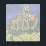 Bloc-note Eglise à Auvers-sur-Oise par Vincent van Gogh<br><div class="desc">L'église d'Auvers par Vincent van Gogh est une peinture architecturale de post impressionnisme d'art vintage. Vue extérieure d'une église aux vitraux et personnage se dirigeant vers la Chapelle par un chemin pavé. À propos de l'artiste : Vincent Willem van Gogh (1853-1890) fut l'un des peintres Post impressionnistes les plus célèbres...</div>