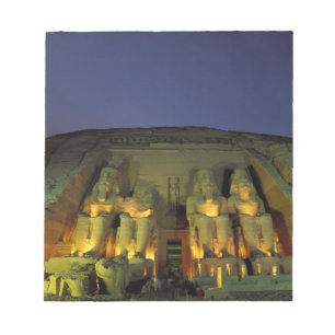 Bloc-note Égypte, Abu Simbel, Figures colossales de Ramsès