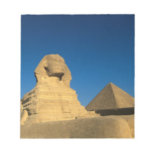 Bloc-note Egypte, Giza, Le Sphinx, Le Vieux Royaume, L'Unesc