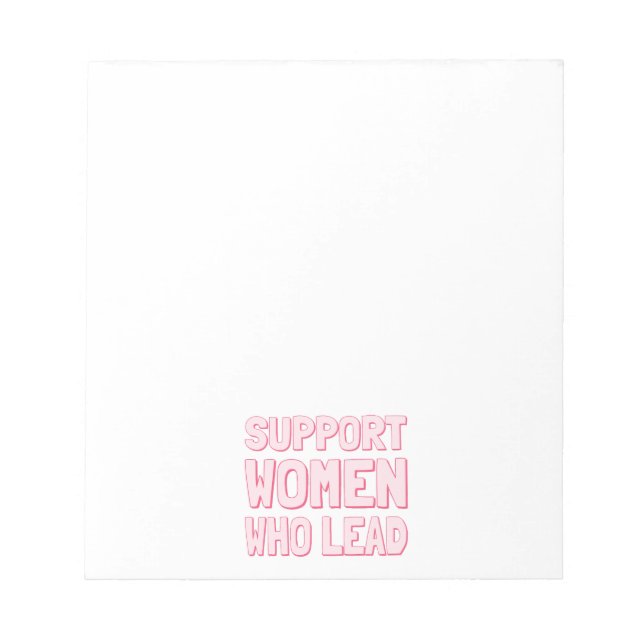 Bloc-note Élections féministes - Appuyer les femmes qui diri (Devant)