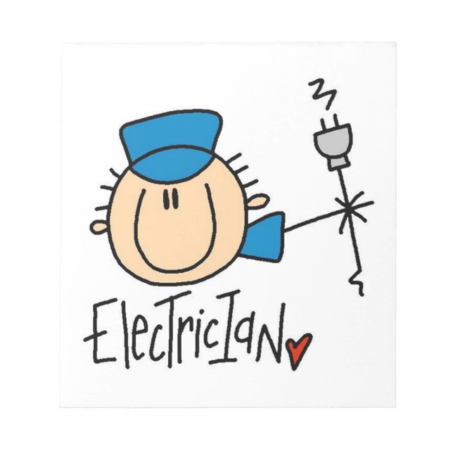 Bloc-note Électricien (Devant)