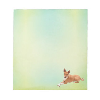 Bloc-note Elegant Basenji Dog Notepad