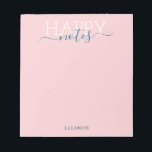 Bloc-note Elegant blush pink name<br><div class="desc">Elegant blush pink name notepad</div>