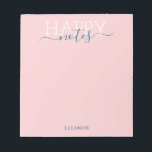 Bloc-note Elegant blush pink name<br><div class="desc">Elegant blush pink name notepad</div>