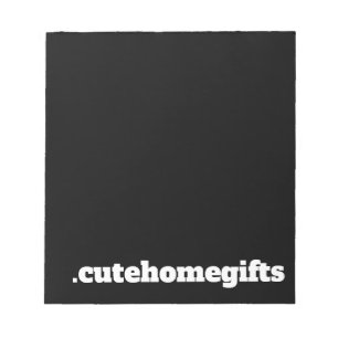 Bloc-note Élégant Moderne Minimaliste Noir Entreprise