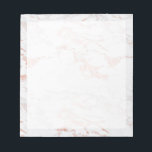 Bloc-note Élégant Rose chic or marbre<br><div class="desc">Élégant Bloc-notes en marbre d'or Rose chic. Ce design présente notre style de feuille d'or faux rose élégant et élégant avec une feuille de velours pour vous aider à avoir plus d'espace d'écriture.</div>