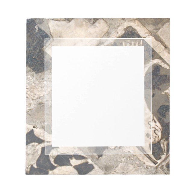 Bloc-note Elégante architecture antique Marbre italien (Devant)