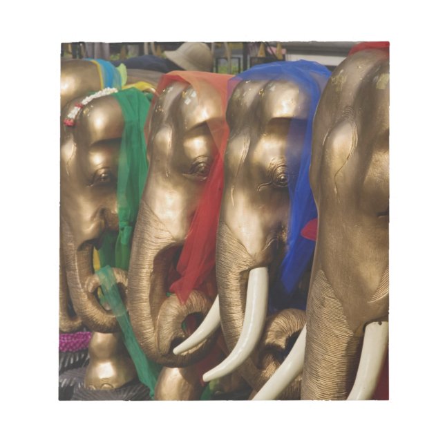Bloc-note Éléphants dorés (Devant)