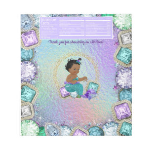 Bloc-note Emballage de bonbons pour Baby Shower de petite si