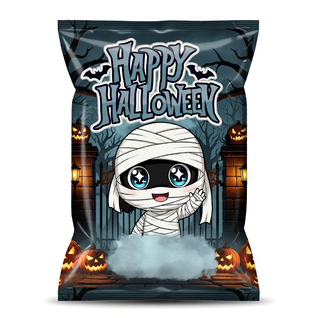 Bloc-note Emballages de sacs de chips Mummy Halloween Faveur (Créateur téléchargé)