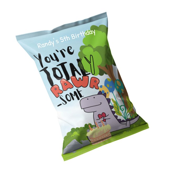 Bloc-note Emballages de sacs de chips pour fête d'anniversai (Créateur téléchargé)