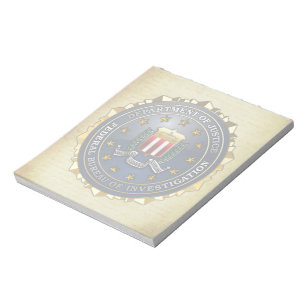 Bloc-note Emblème du FBI