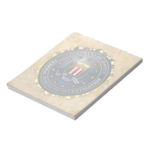Bloc-note Emblème du FBI