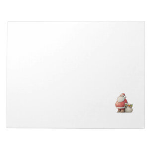 Bloc-note Emerald Simple Cute Santa