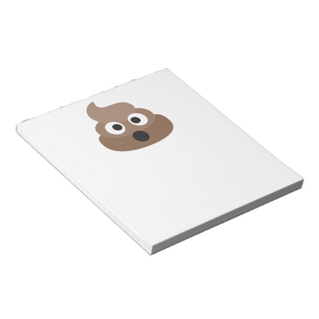 Bloc-note Emoji Caca Oh (Incliné)