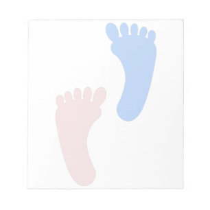 Bloc-note Empreintes de bébé