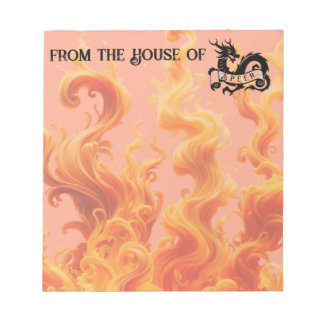 Bloc-note "Enchanter le dragon stationnaire pour les amoureu