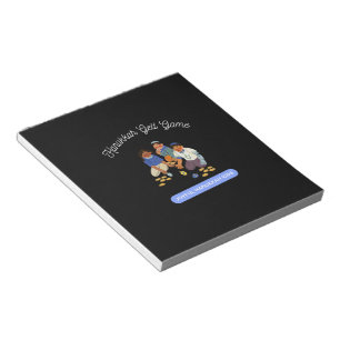 Bloc-note Enfants joyeux de Hanukkah