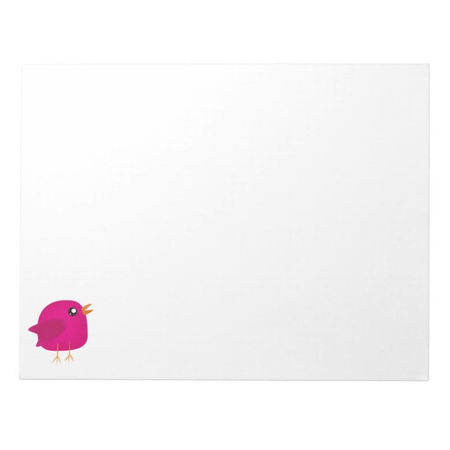 Bloc-note Enfants oiseau mignon  (Devant)