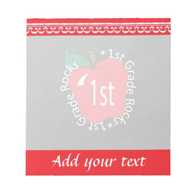 Bloc-note Enseignants de 1ère année Rock (Devant)