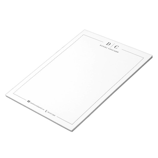 Bloc-note Entreprise Personnalisée (Incliné)