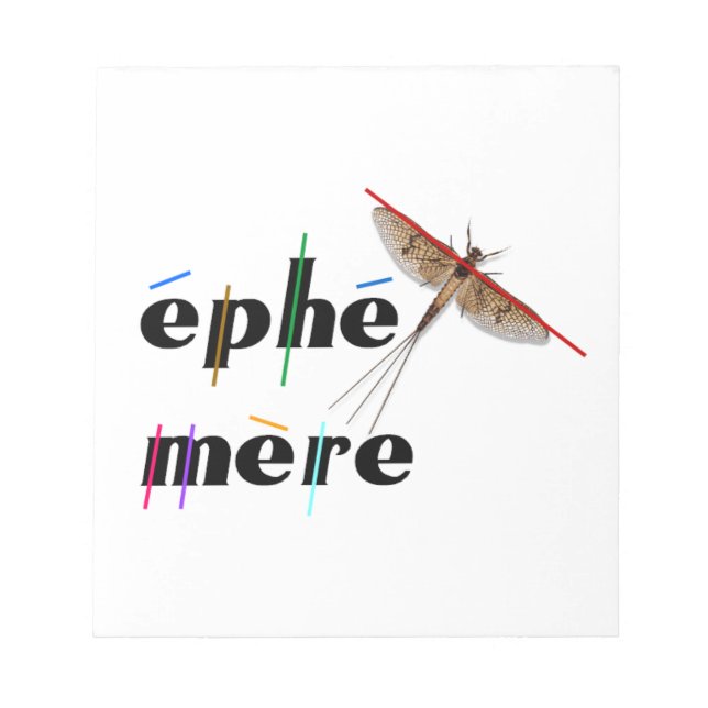 Bloc-note éphémère (Devant)