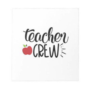 Bloc-note Équipage enseignant