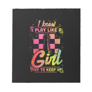 Bloc-note Équipe cycliste Chess Women Queen Chessfield