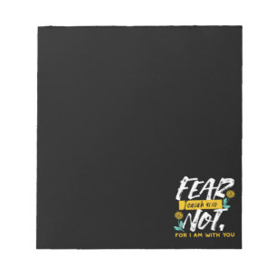 Bloc-note Esaïe 41:10 - Peur Pas Un Verset De Bible Inspirat